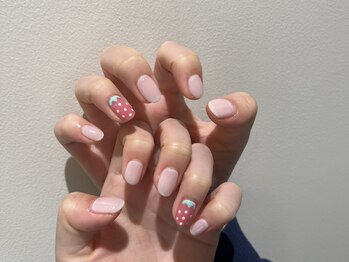 プラス エヒク(PlusEhiku)/いちごネイル♪by rina