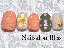 ネイルサロンブリス(nail salon Bliss)/定額トレンドアートコース￥6600