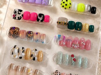 レア オハナ(Lea OHANA)の写真/【定額デザイン】ワンホン/オフィス/毎月変わるトレンドから定番まで多数のデザインをご用意しております。