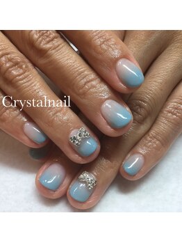 クリスタルネイル ボンベルタ橘店(CRYSTAL NAIL)/グラデーションネイル