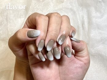 スラッシュフレーバー(/flavor)/ワンカラーにカラーグラデ♪
