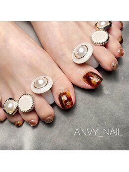 ネイルサロン あんび/フット90分アート