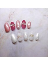 ネイルサロン ブリオン(Nail Salon Bullion)/パールジュエリーネイル