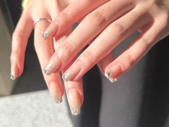 アイネイルズ 三宮店(I nails)/グラデーションストーン¥7350