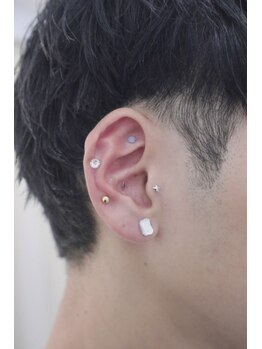 ロアー 赤坂店(RAWR)/メンズ耳つぼジュエリー