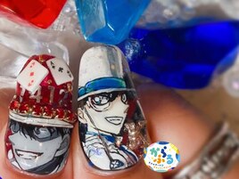 お客様オーダー推し活痛ネイル