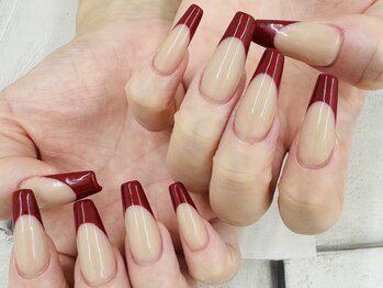 キャリコ(calico)/【スカルプ】カラーフレンチ