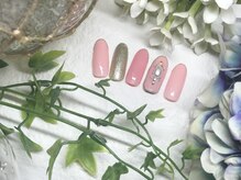 ネイルサロン&スクール ジーナ(GINA)/パステルピンクでほんわか女子♪