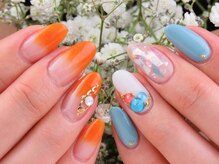 アルーア(Allure)/左カラーグラデ/右ワンカラー