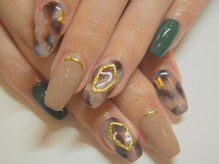 アールローズ(R-rose)/レオパードスカルプ￥14256