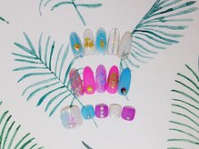 ティーエヌ 名古屋矢場町店/夏ネイル☆