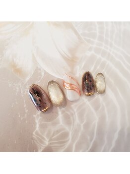 ネイルサロン ル リアン(Nailsalon Le lien)/秋ネイルデザイン