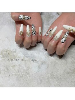 アルラビューティスタイル(ARURA Beauty Style)/レオパードネイル