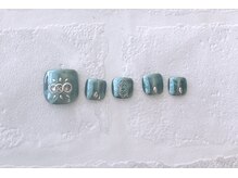 ジャム 大曽根店(Jam)/ブルーミラーネイル♪