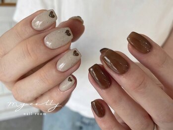 ミセリー(MYCELLY)の写真/低価格×高技術☆【定額デザイン¥6600/¥7700/¥8800】シンプル上品系～トレンドアートまで幅広くご用意♪