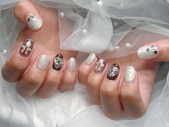ジョアネイル(JOA Nail)/クリスマス/ジンジャーマン/冬