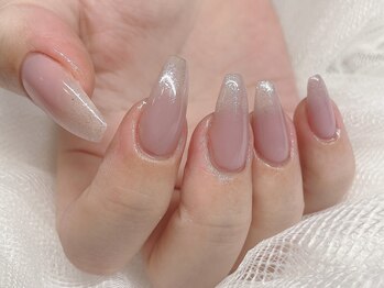 【ハンド】ラメグラデーション