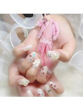 メル バイ ウィリートーキョー(MELL by wellytokyo)/持ち込み　推し活ネイル　渋谷