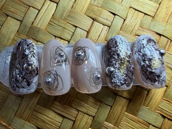 「フィルイン/定額デザイン/つけ放題」　ねいる屋　爪sou【ソウ】/定額8500円コース