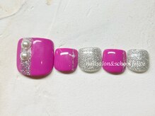 フェリーチェ(nail salon＆school felice)/フットネイル/定額制9900円/瑞江