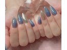 【陽泉】くすみブルー