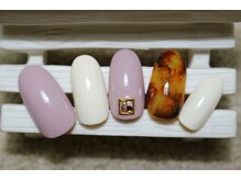 ネイルサロン ユーア(Yu a)/新規様シンプルコース￥7480