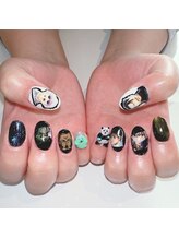 アトリエ ペーニクルス(Atelier Peniculus.)/呪術廻戦ネイル