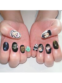 呪術廻戦ネイル