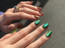 アトリエループ(atelier Loop by shiho)/マグネットネイル