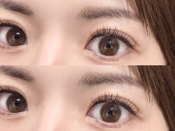 スリーラッシュアンドエルフネイル 折尾浅川店(threelash&elf.nail)/【ＬＥＤマツエク】ナチュラル♪