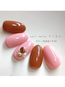 バレンタイン★チョコネイル