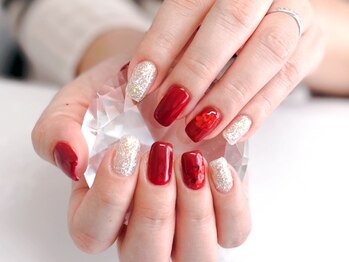 ラーシューシュ(la-chou-chou)/シンプルネイルコース ¥6500