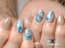 ネイルエイト 新百合ヶ丘(nail8)/天然石/大理石/ニュアンスネイル