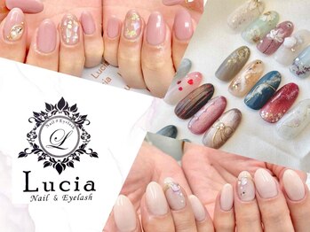 ルチア ネイルアンドアイラッシュ 元今泉店(Lucia)の写真/定額ネイルでお洒落と時短が叶う☆季節に合わせて魅力的なデザインを多数ご用意！次回予約で割引有り◎