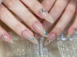 【156】ウェディングネイル