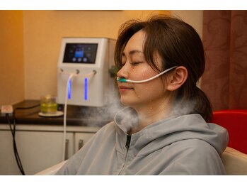 ヨサパーク 生駒店(YOSA PARK)/水素吸入とルルオンの同時施術