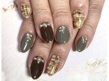 クロエ(chloe)/ツイードネイル