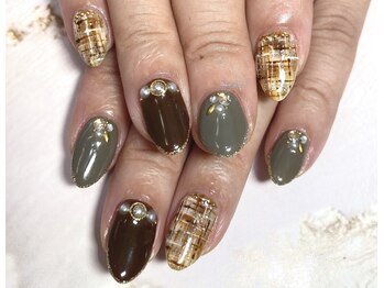 クロエ(chloe)/ツイードネイル