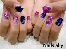 ネイルズアリー 立川店(Nails ally)/ジュエリー×アクセサリー×秋