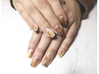 フレイムス アイラッシュ アンド ネイル(FRAMES)/ニュアンスネイル♪