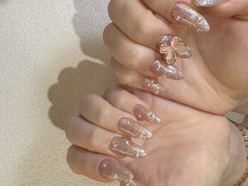 オーク 戸塚(OAK)/ワンカラー×蝶々パーツ