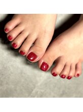 エムネイル ブランチ(Mネイル branch)/フットワンカラー.m