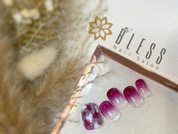 ネイルアンドアイラッシュ ブレス エスパル山形本店(BLESS)/ハートがいっぱい☆