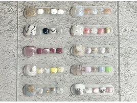 定額ネイル：デザイン*ラメ/マグ
