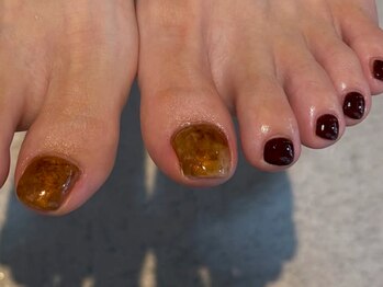 ネイル アトリエ フイユ イセサキ(Nail atelier Feuill isesaki)/design simple