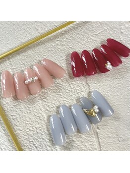 トパーズ 恵比寿(TOPAZ)/パールネイル/恵比寿/フィルイン