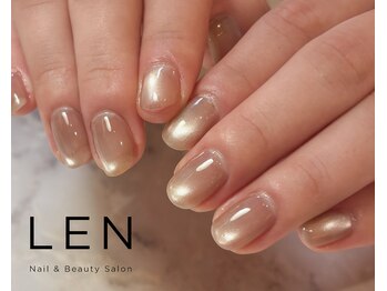 レン(LEN.)/秋のベージュマグネット