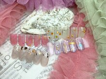 春デザイン/定額ネイル/フラワー