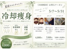 ナーズ(NAZ)の雰囲気（夏前ラストチャンス！【冷却痩身大特価】）