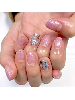 テラックス/ラメグラデーションart2本